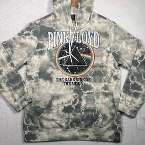 Pink Floyd the dark side of the moon acid wash hoodie‎ pullover - Men XL - NWT